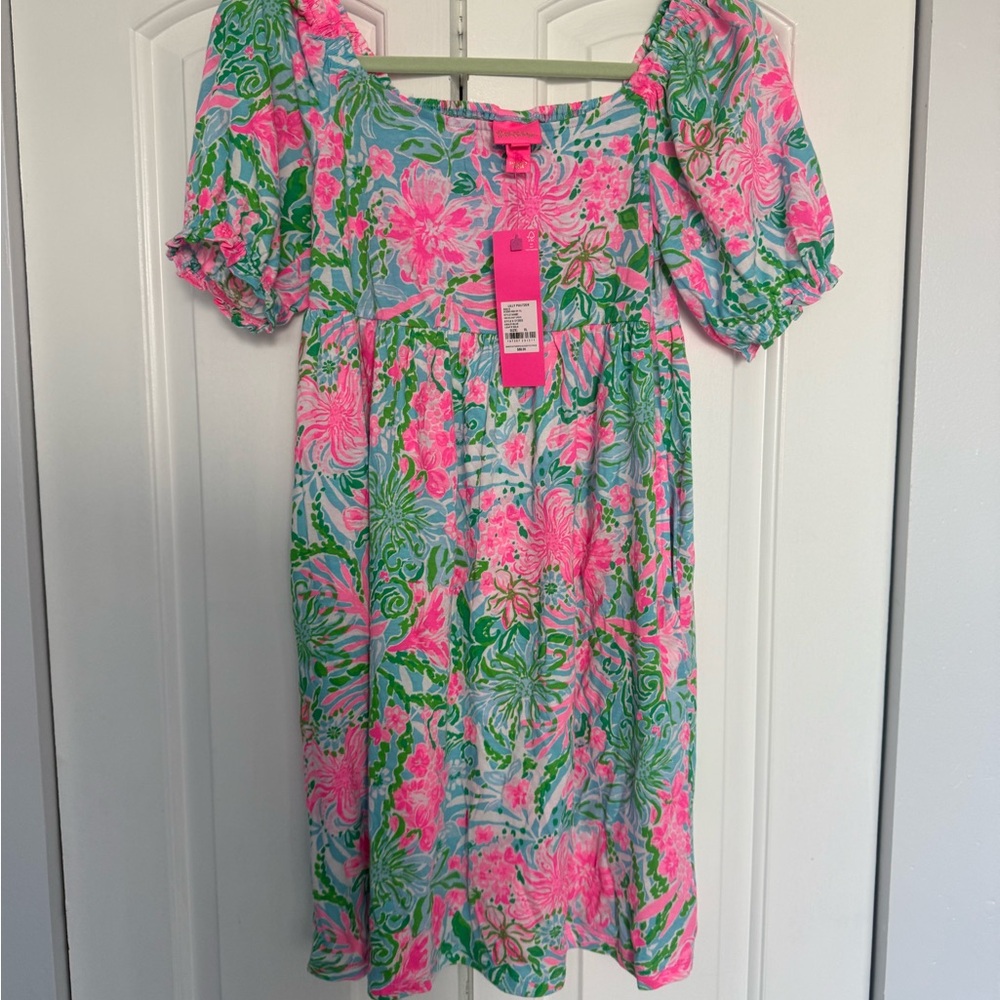 NWT Lilly Pulitzer Girls Mini Delaney Dress Size XL girls 12-14